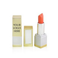 Two-Toned Gold and Silver Matte Lipstick Case with Mirror